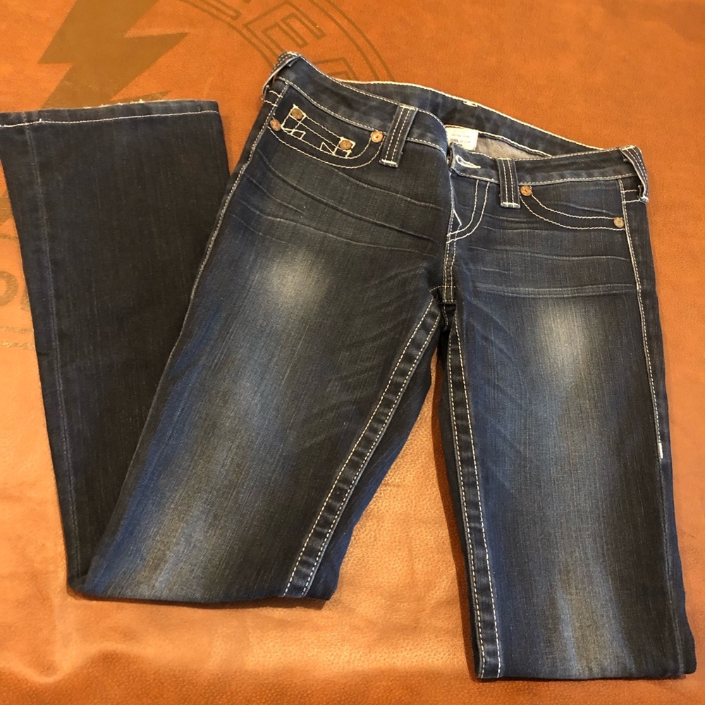 True Religion Rockstar Gina Jeans Size 27